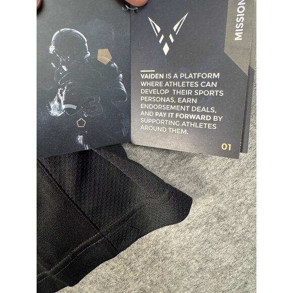 Vaiden T Shirt Mens 3XL Black Performance Athleisure Tactical Tech - Picture 3 of 14